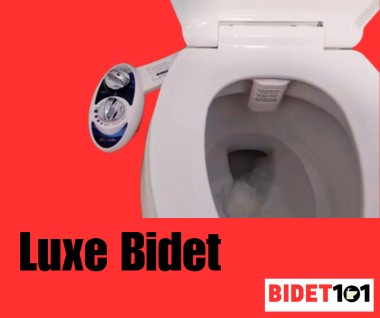 Luxe Bidet Attachment Installed in Bidet Seat