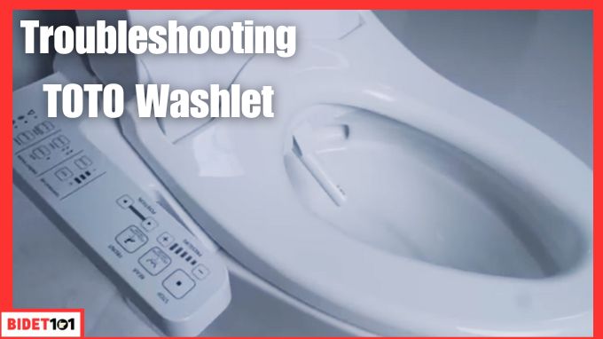 Troubleshooting TOTO Washlet